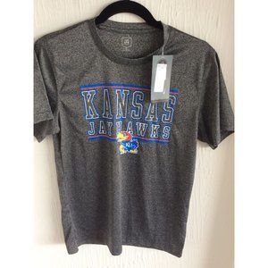 NWT Kansas Jay Hawks, Size XL Youth Tee Shirt.  J America Brand